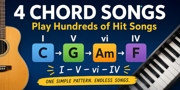 The 4 Chords Behind Hundreds of Hit Songs