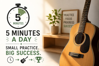 A simple five-minutes-a-day fretboard practice routine