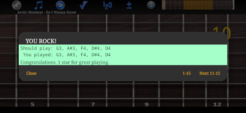 Guitar Scales and Chords - Interactive Exercises