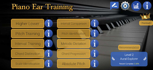 Piano Ear Training - Many ear training exercises
