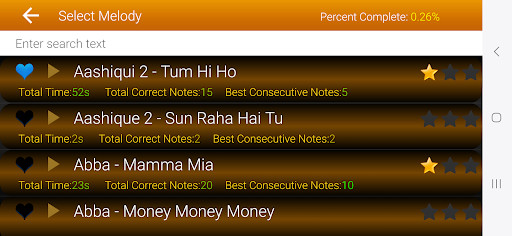 Piano Melody - Over 1000 melodies from all genres
