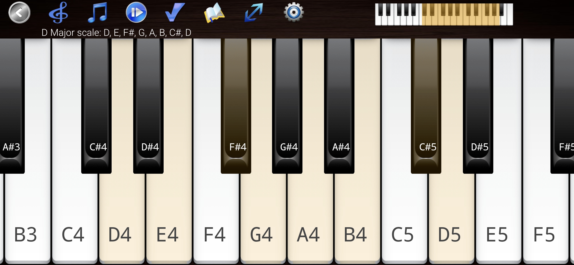 Piano Scales and Chords - Learn scales